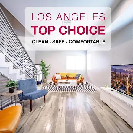 Central 4Bd Townhome Sleeps 10 Near Usc/Dtla/Expo Los Angeles Esterno foto