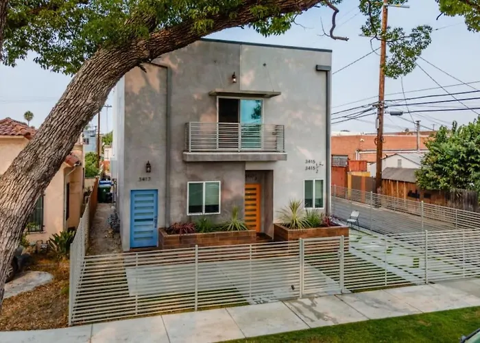 Central 4Bd Townhome Sleeps 10 Near Usc/Dtla/Expo